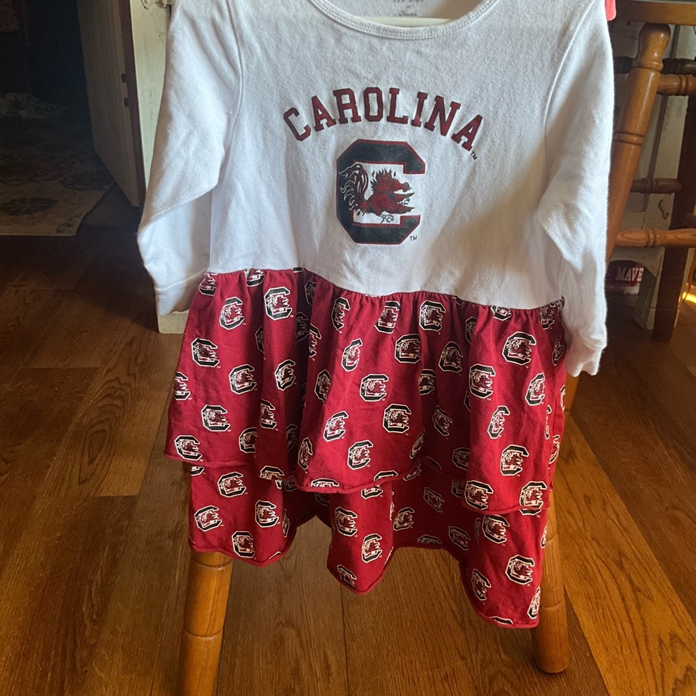 Girls size 4T South Carolina gamecock dress